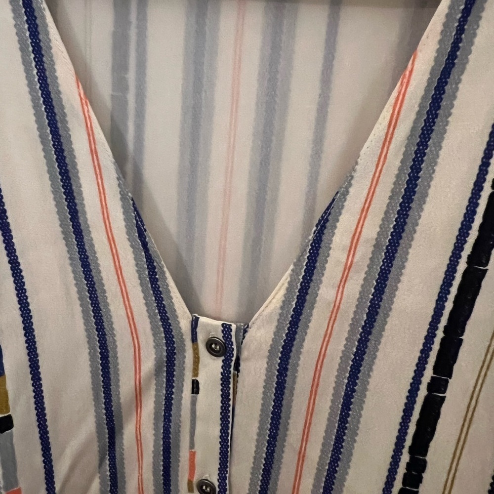 NWT Astr The Label Womens Andy Striped Midi Dress- Size Large - Picture 11 of 15